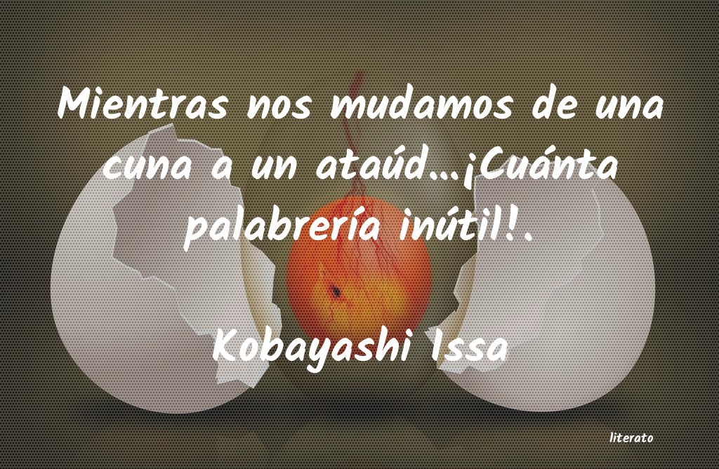 frases de Kobayashi Issa
