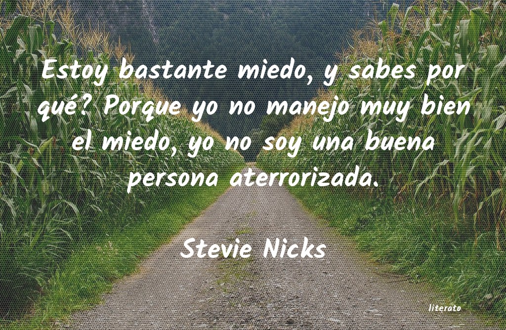 frases de Stevie Nicks