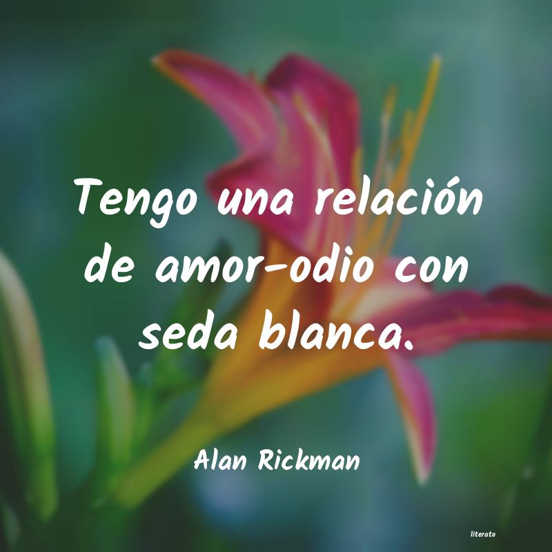 frases de Alan Rickman