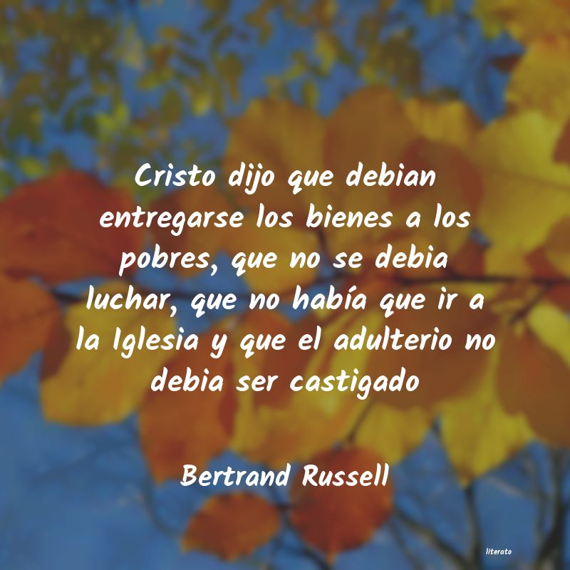 Frases de Bertrand Russell