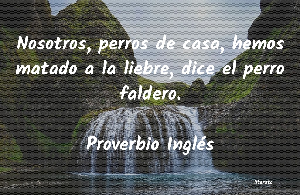 Frases de Proverbio Inglés