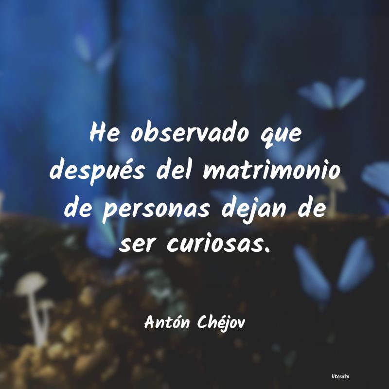 Frases de Antón Chéjov