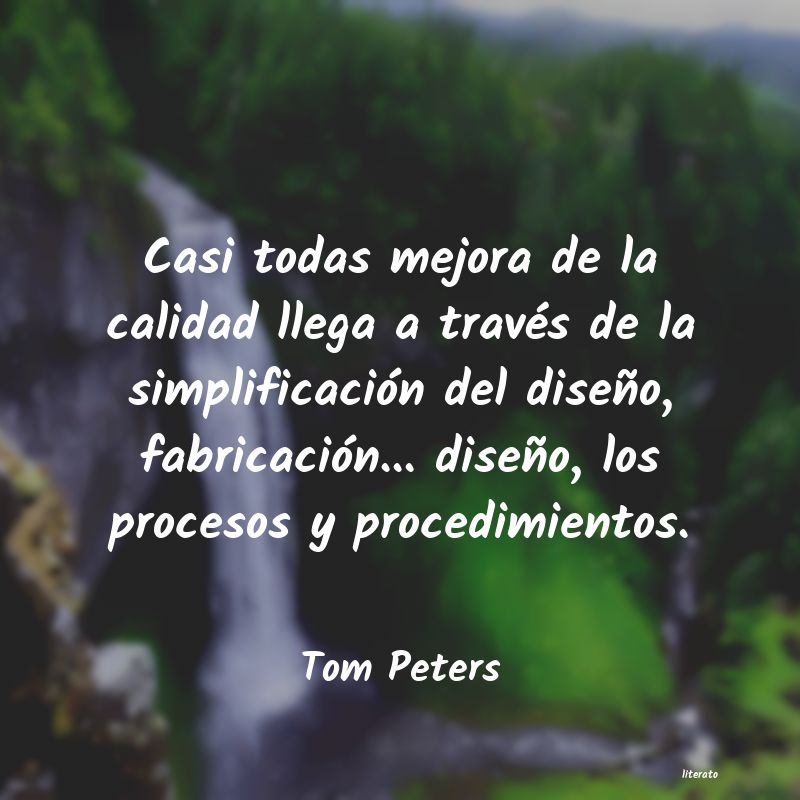 Frases de Tom Peters