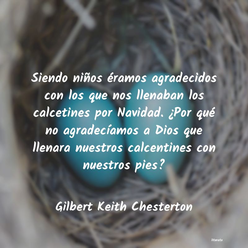 Frases de Gilbert Keith Chesterton