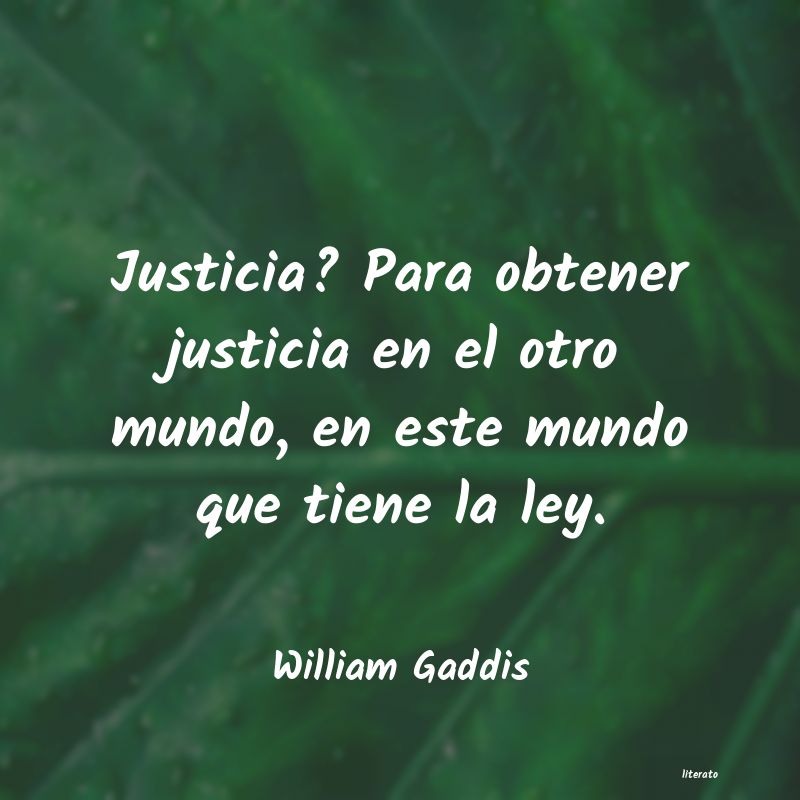 frases de William Gaddis