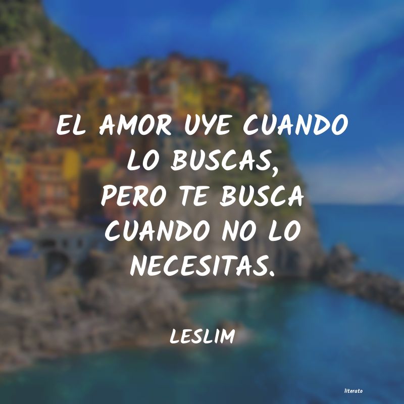 frases de LESLIM