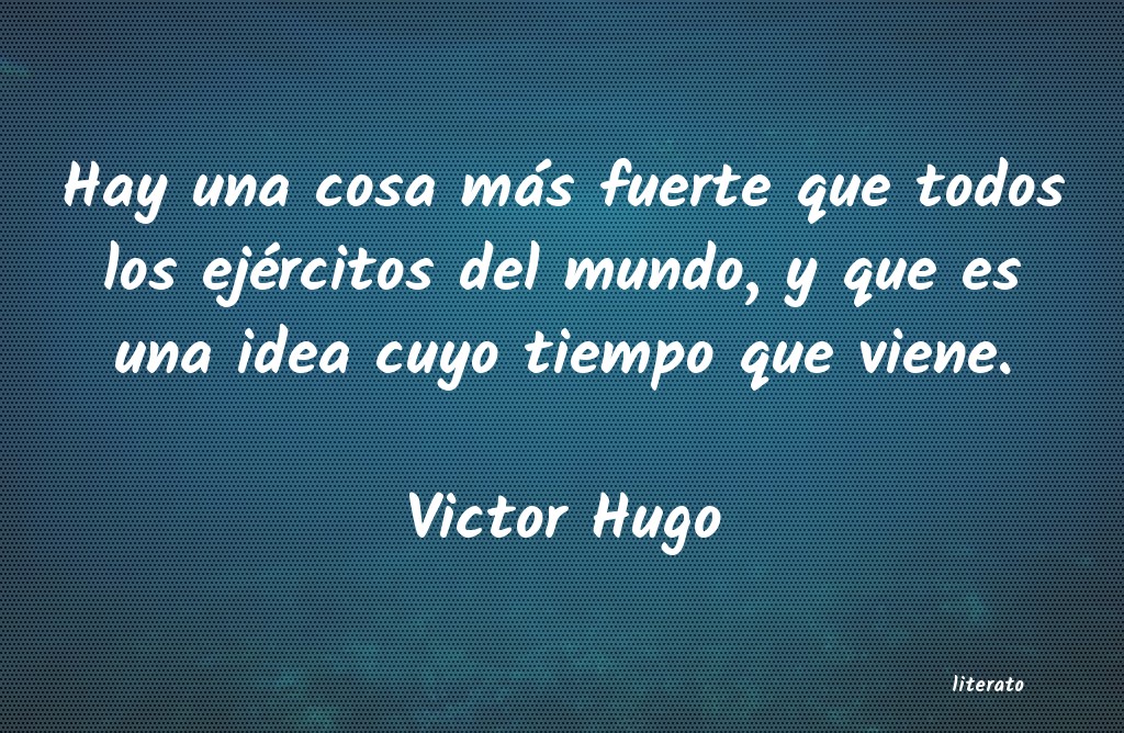 frases de Victor Hugo