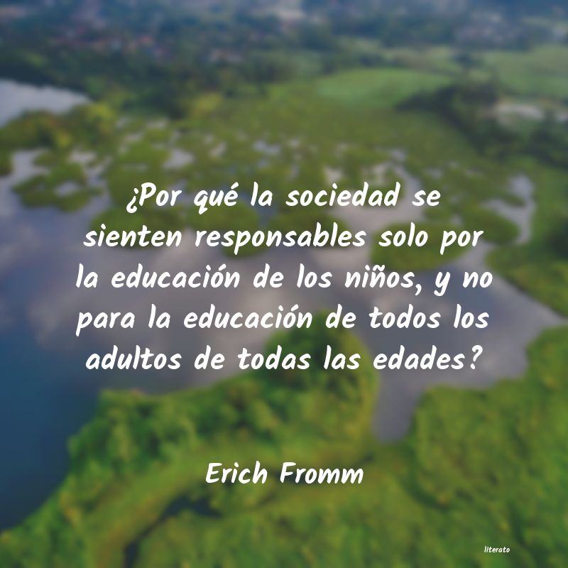 Frases de Erich Fromm