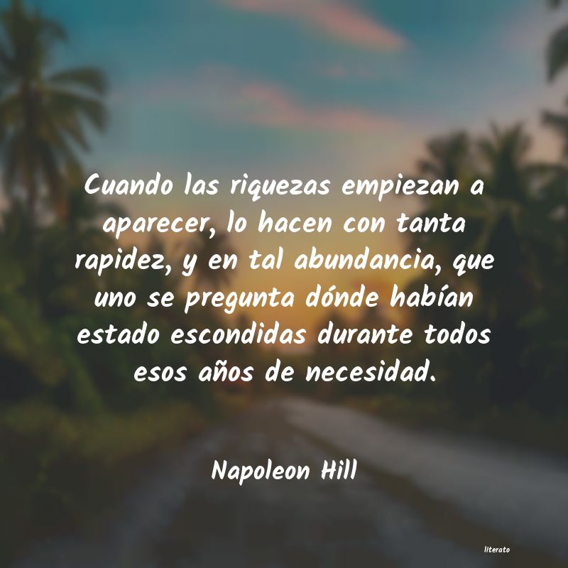 frases de Napoleon Hill