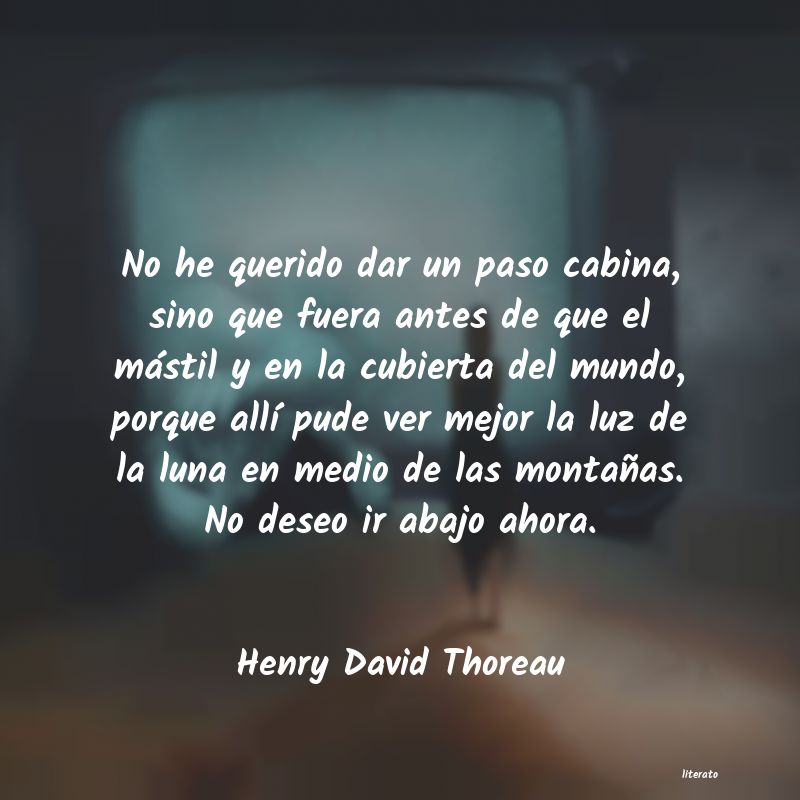 frases de Henry David Thoreau