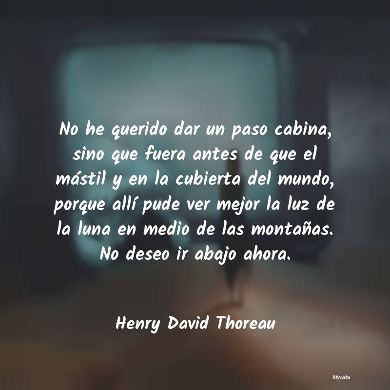 Frases de Henry David Thoreau