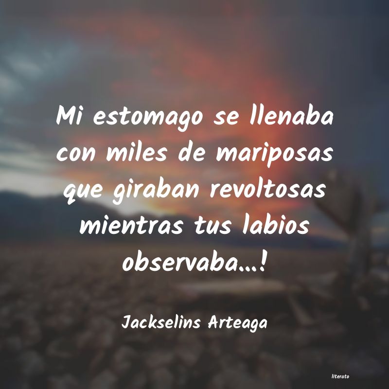 Frases de Jackselins Arteaga