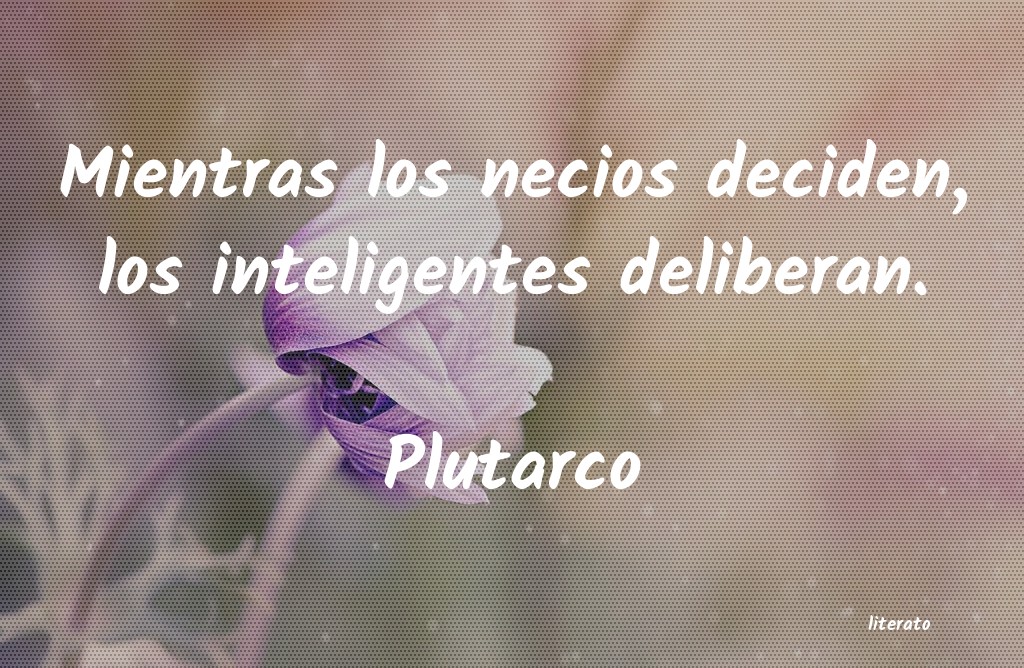 Frases de Plutarco