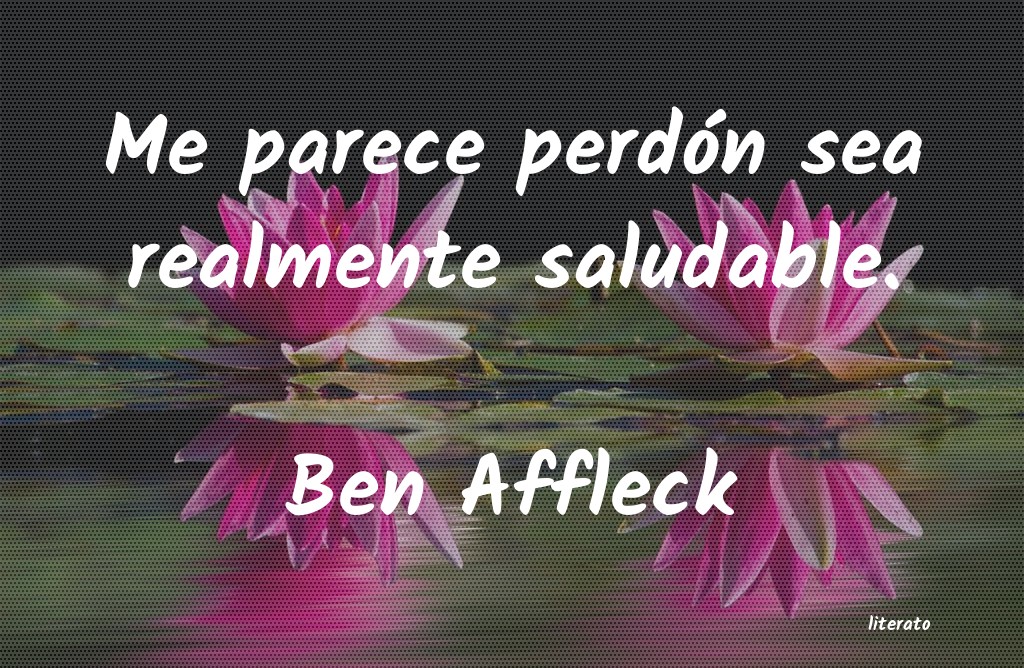 Frases de Ben Affleck