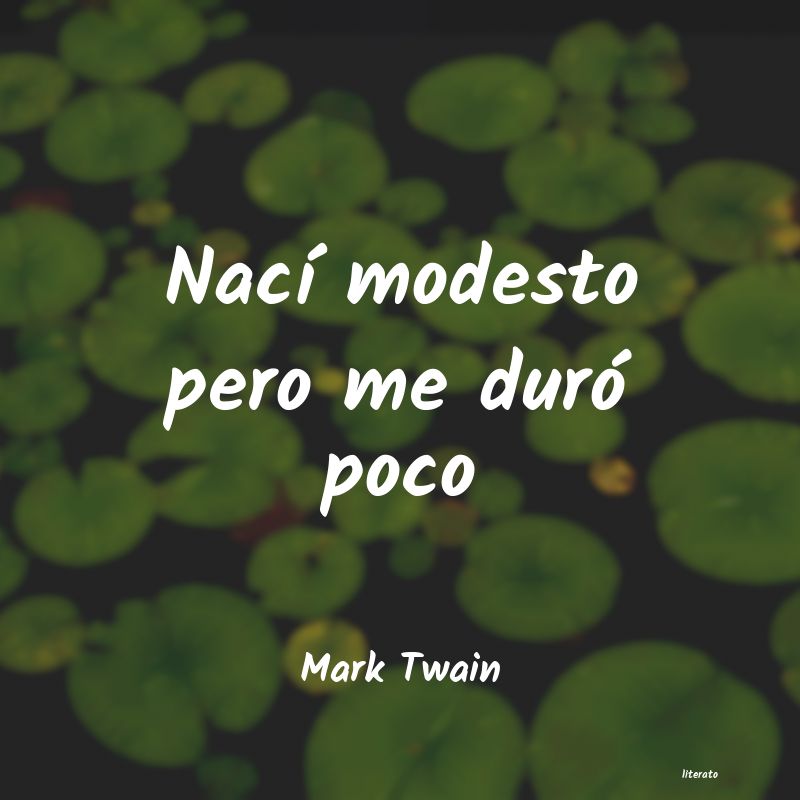 Frases de Mark Twain