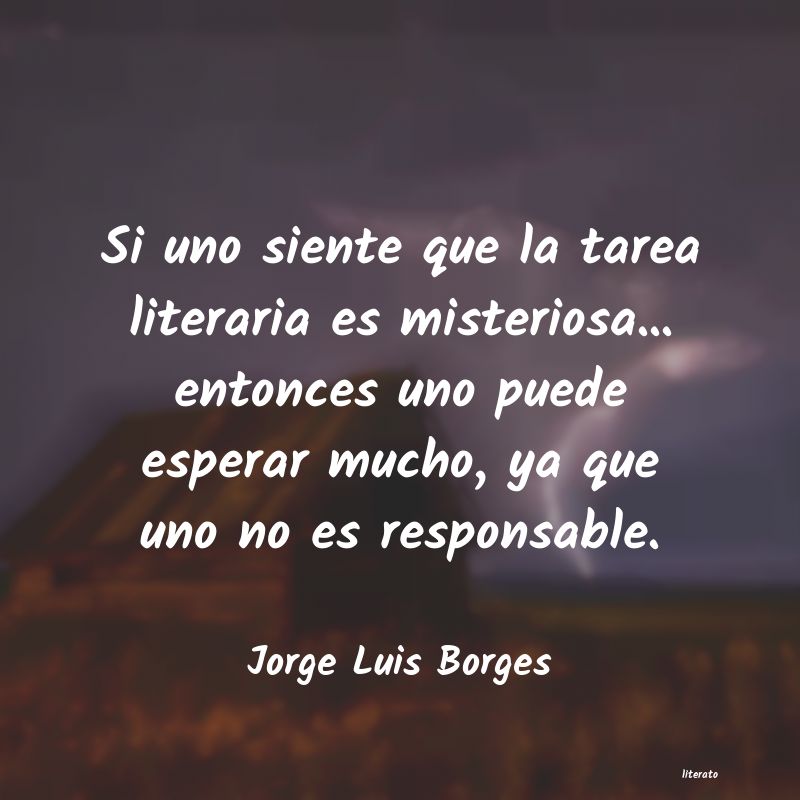 Frases de Jorge Luis Borges