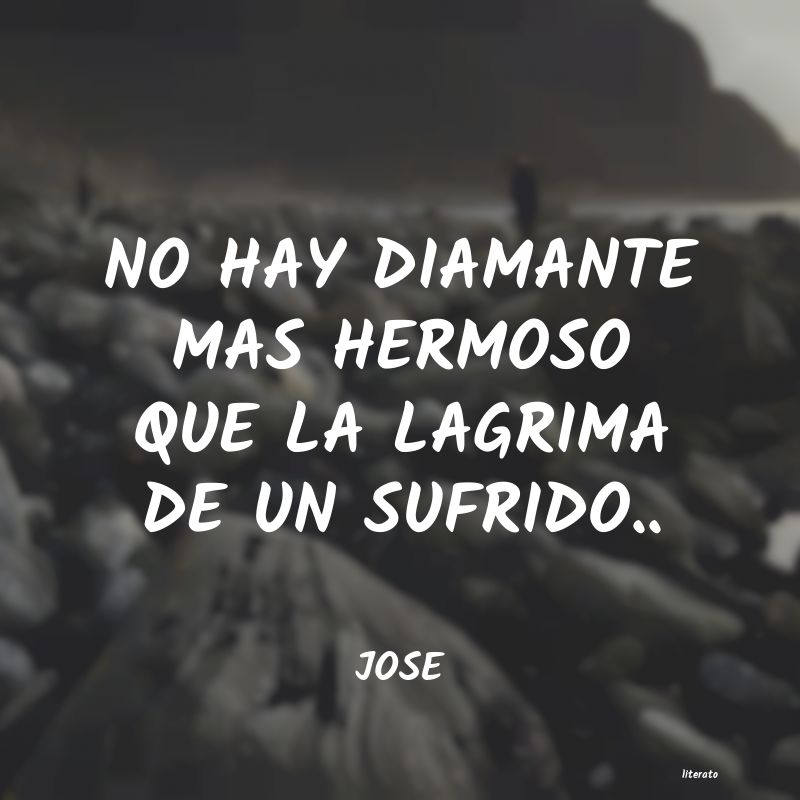 frases de JOSE