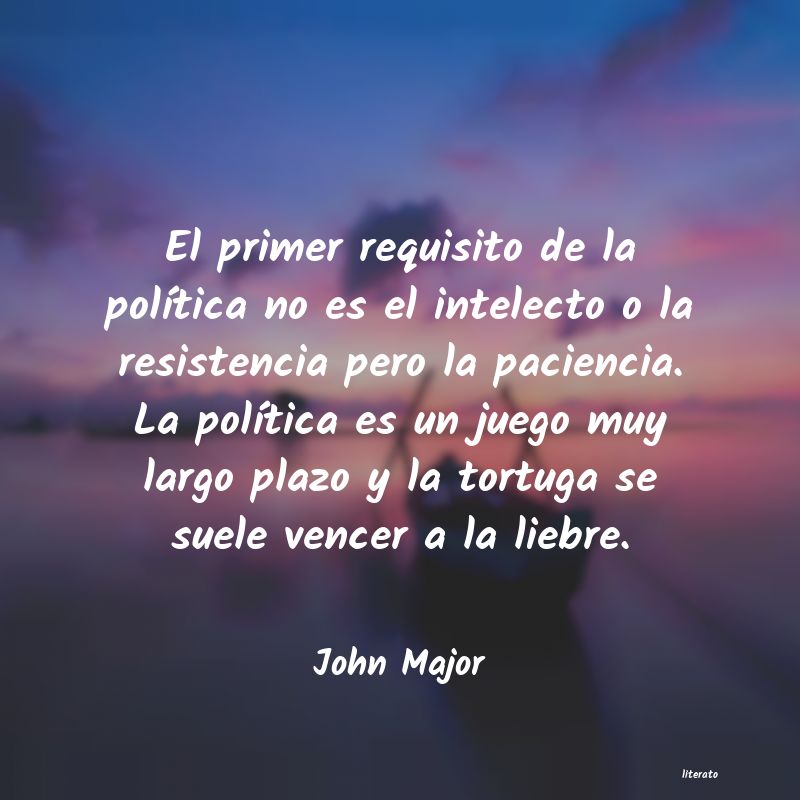 frases de John Major