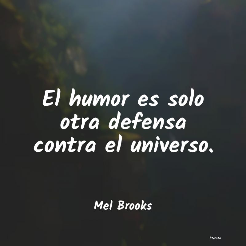 frases de Mel Brooks