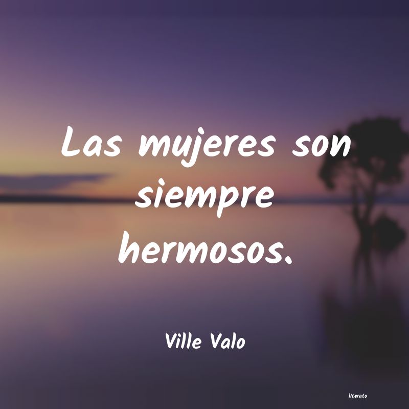 frases de Ville Valo