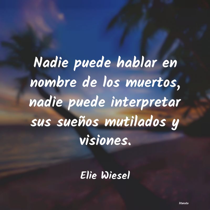 frases de Elie Wiesel