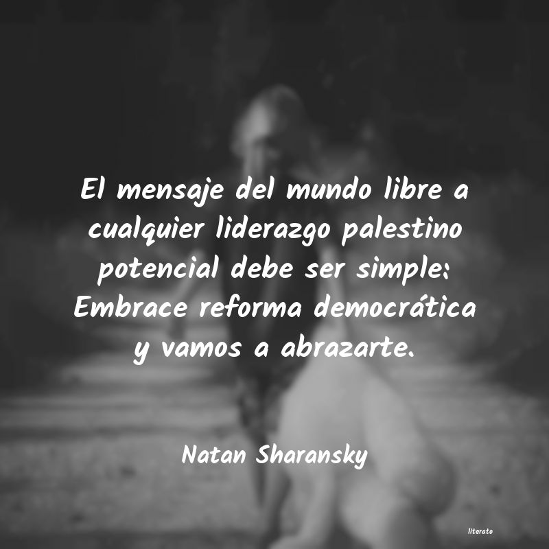 Frases de Natan Sharansky
