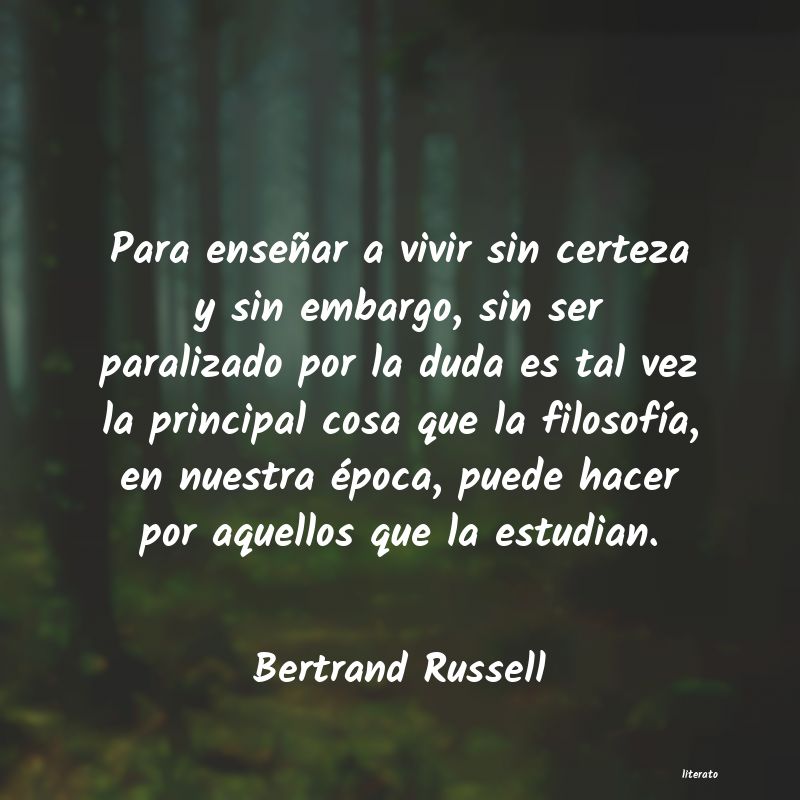 Frases de Bertrand Russell