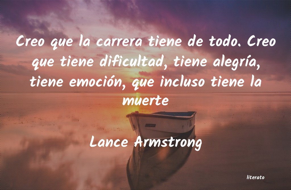 frases de Lance Armstrong