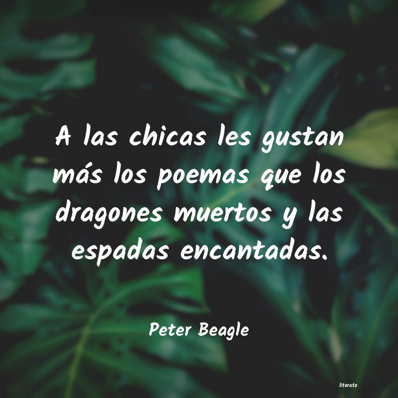 Frases de Peter Beagle