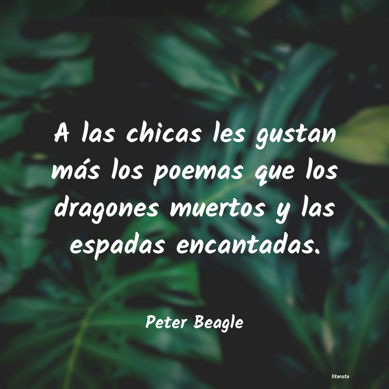 frases de Peter Beagle
