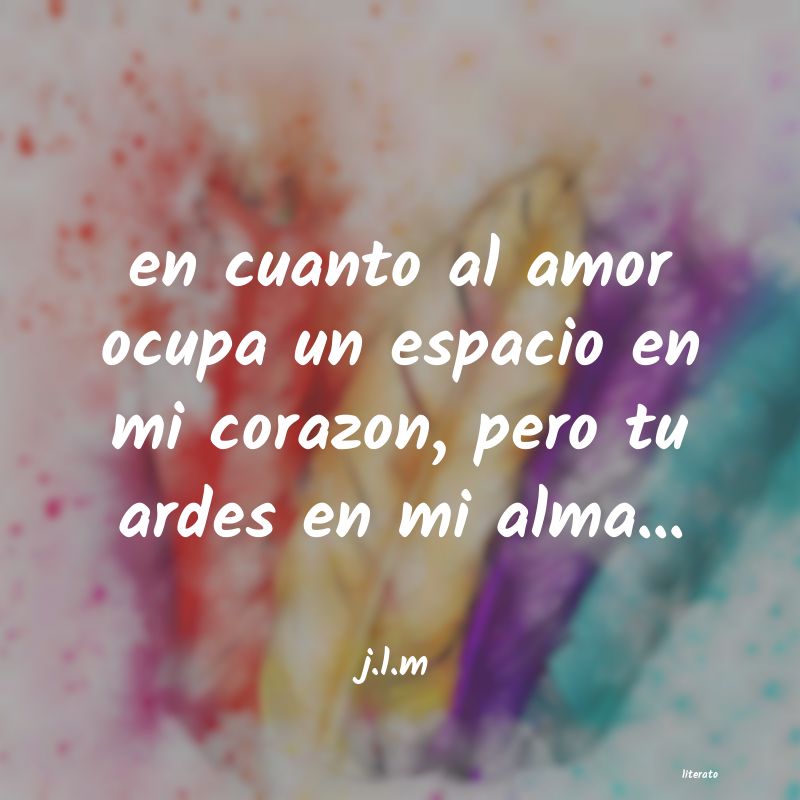 Frases de j.l.m