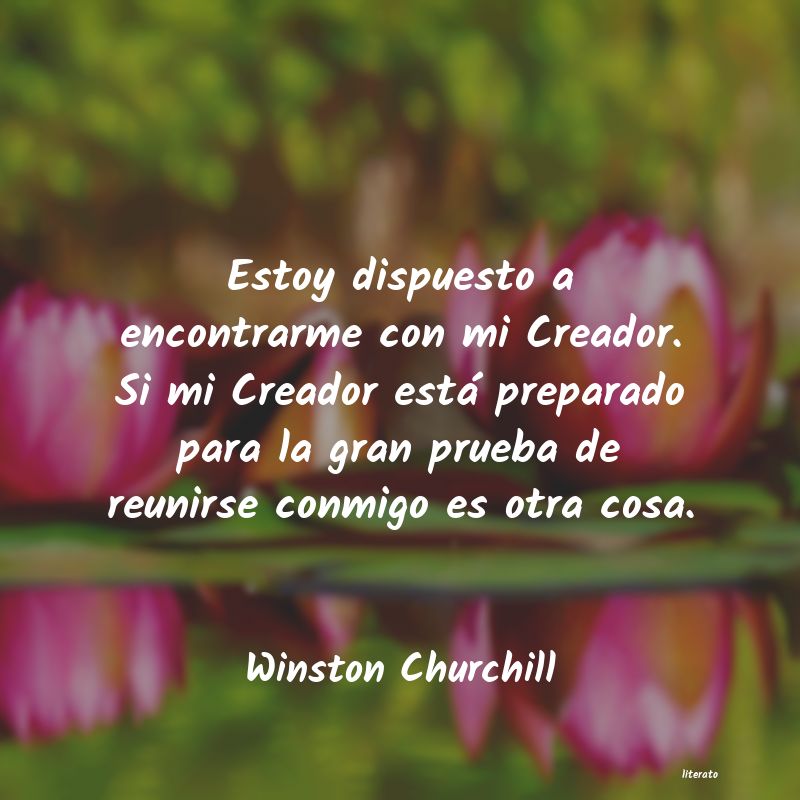frases de Winston Churchill