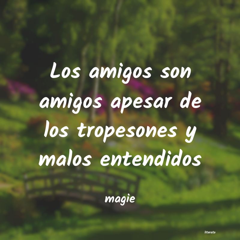 Frases de magie