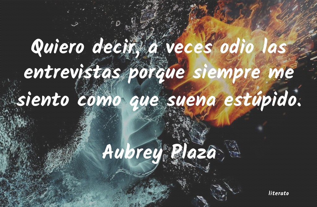 Frases de Aubrey Plaza