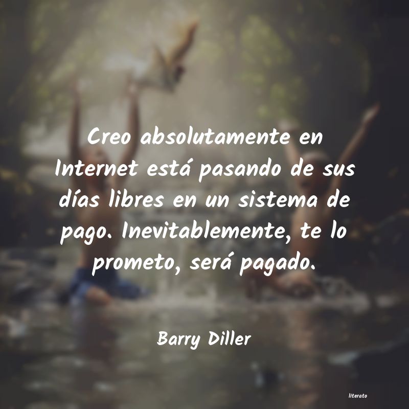 Frases de Barry Diller