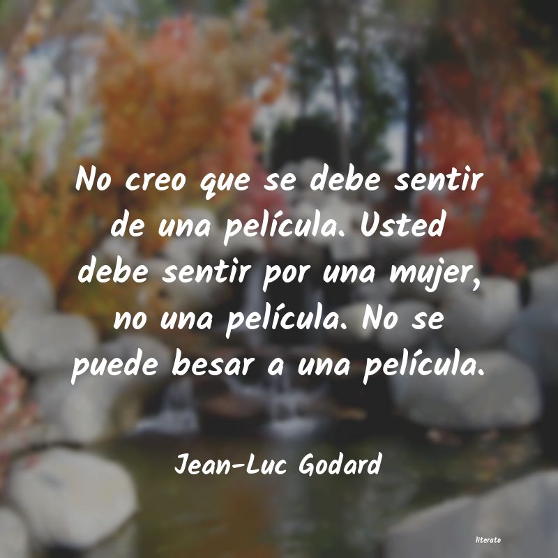 frases de Jean-Luc Godard