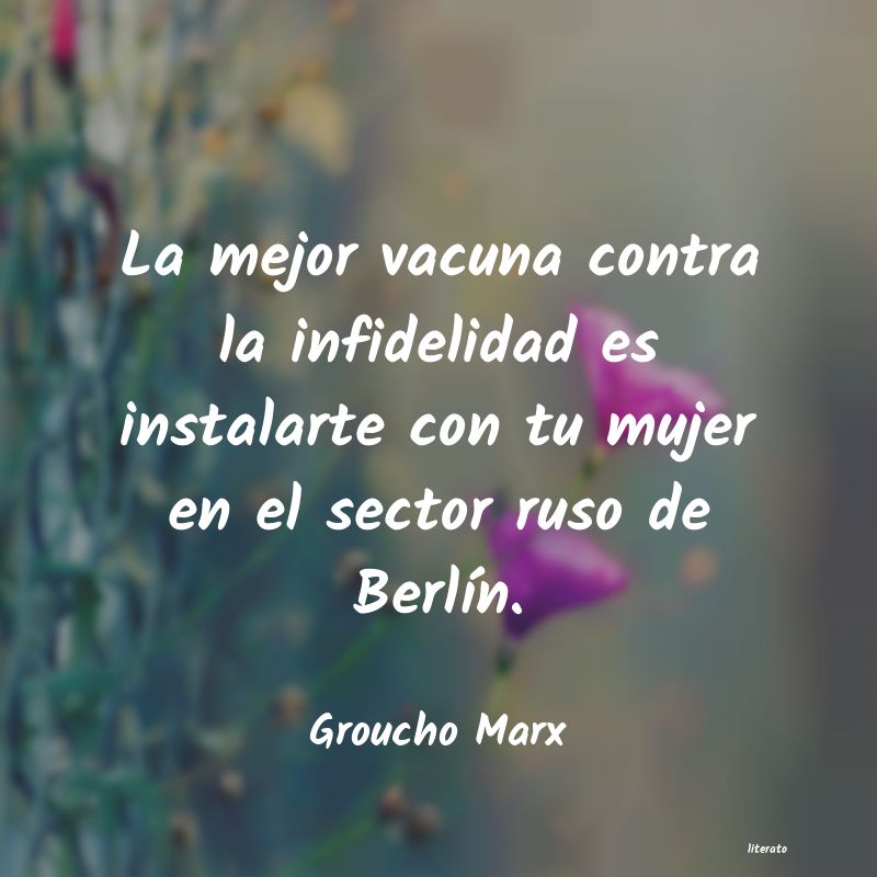 frases de Groucho Marx
