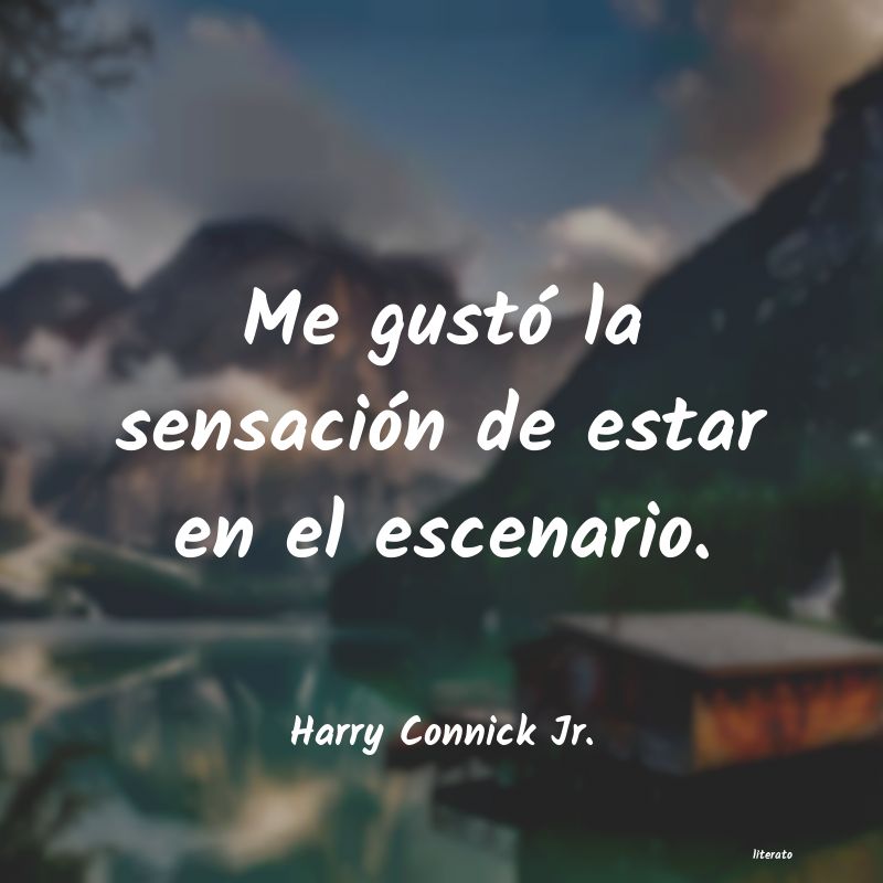 frases de Harry Connick Jr.