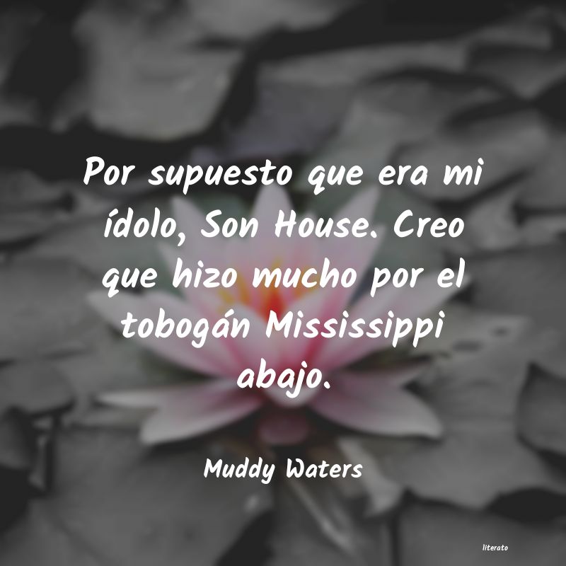 Frases de Muddy Waters