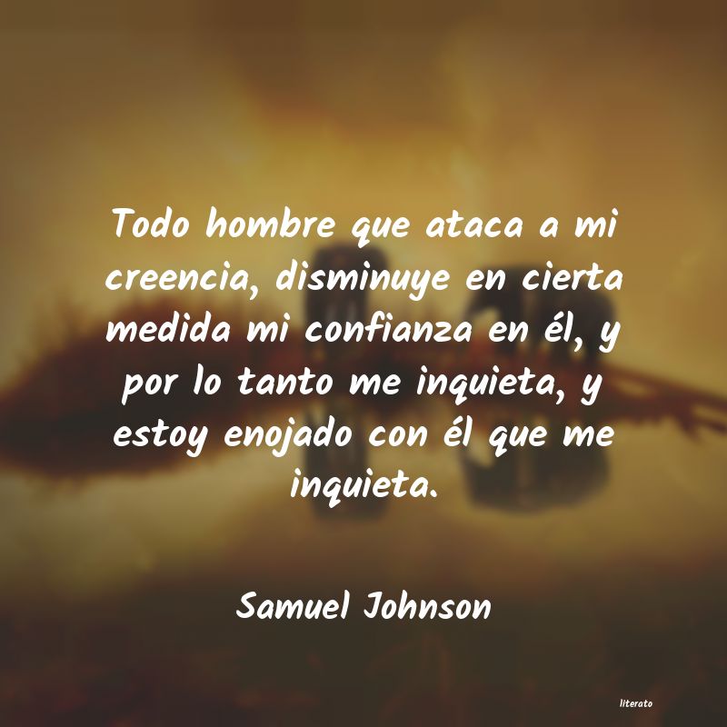 frases de Samuel Johnson