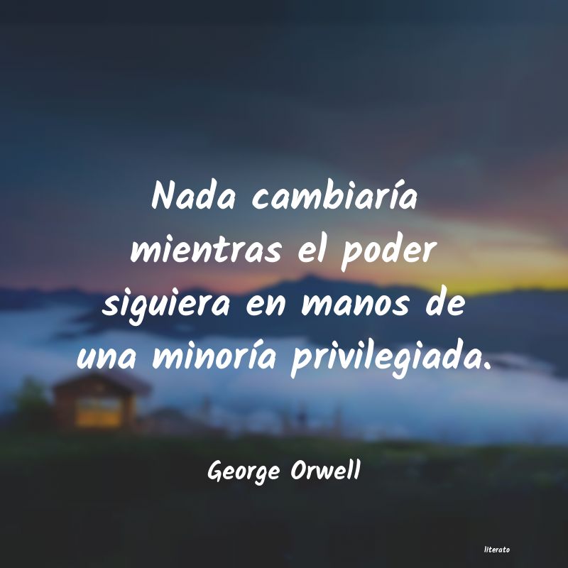 frases de George Orwell