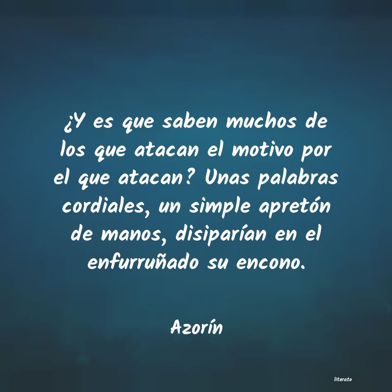 Frases de Azorín