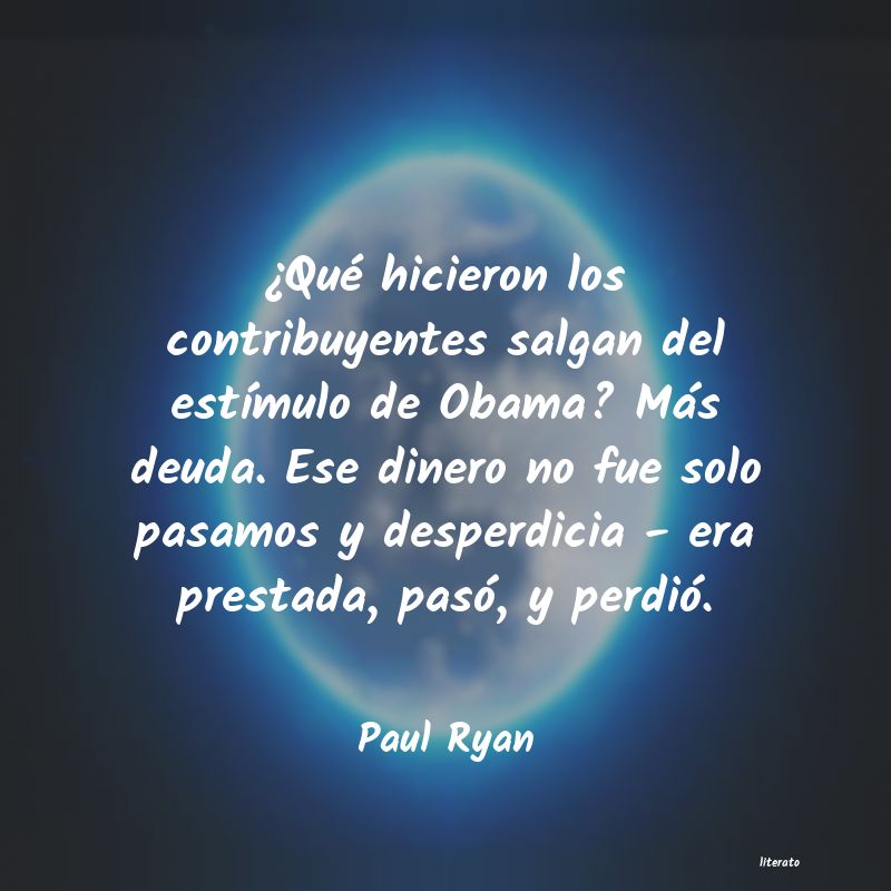 Frases de Paul Ryan