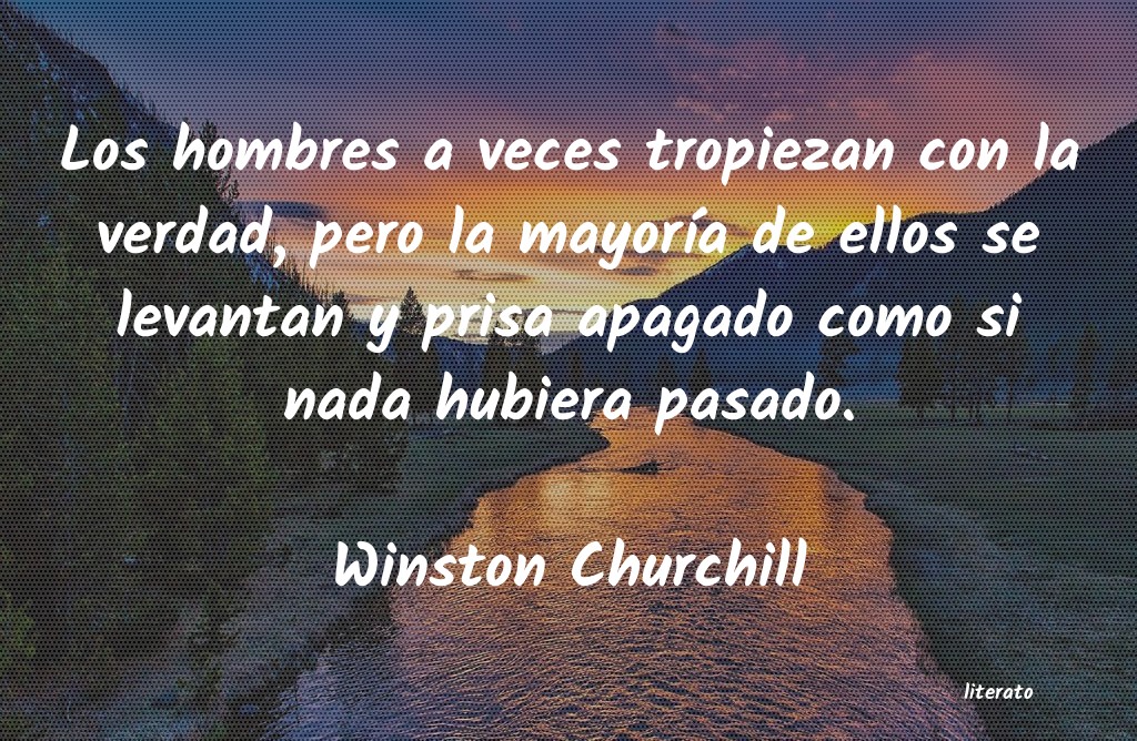 frases de Winston Churchill
