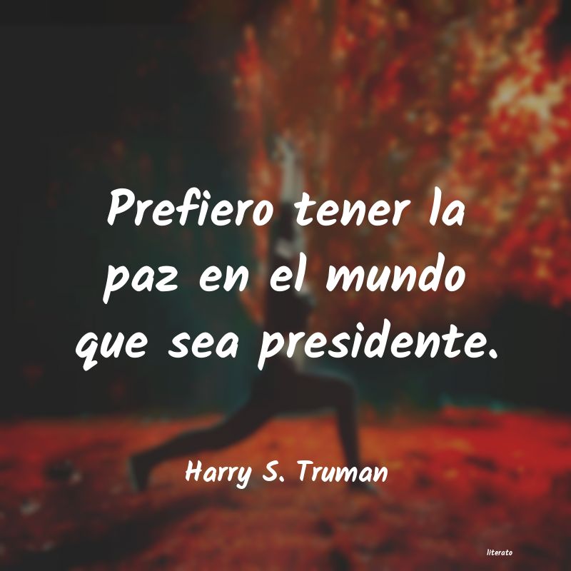 Frases de Harry S. Truman