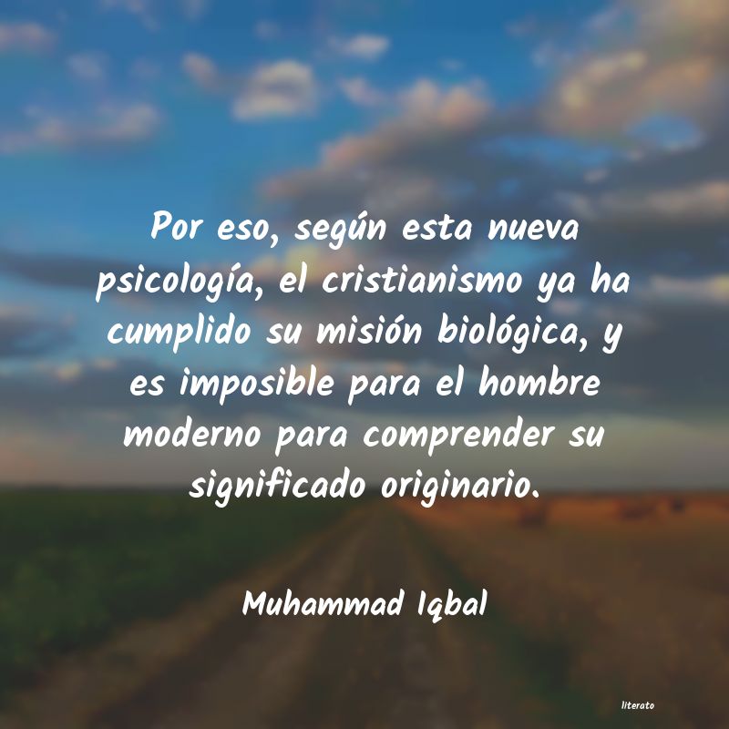 frases de Muhammad Iqbal