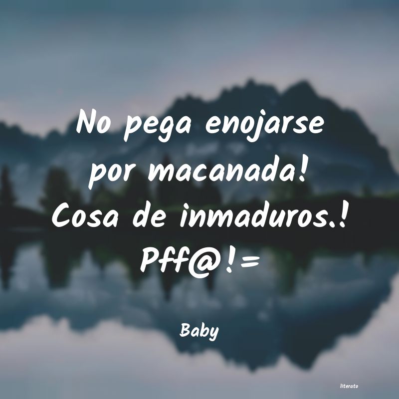 Frases de Baby