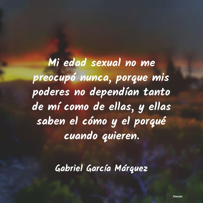 frases de Gabriel GarcÃa Márquez