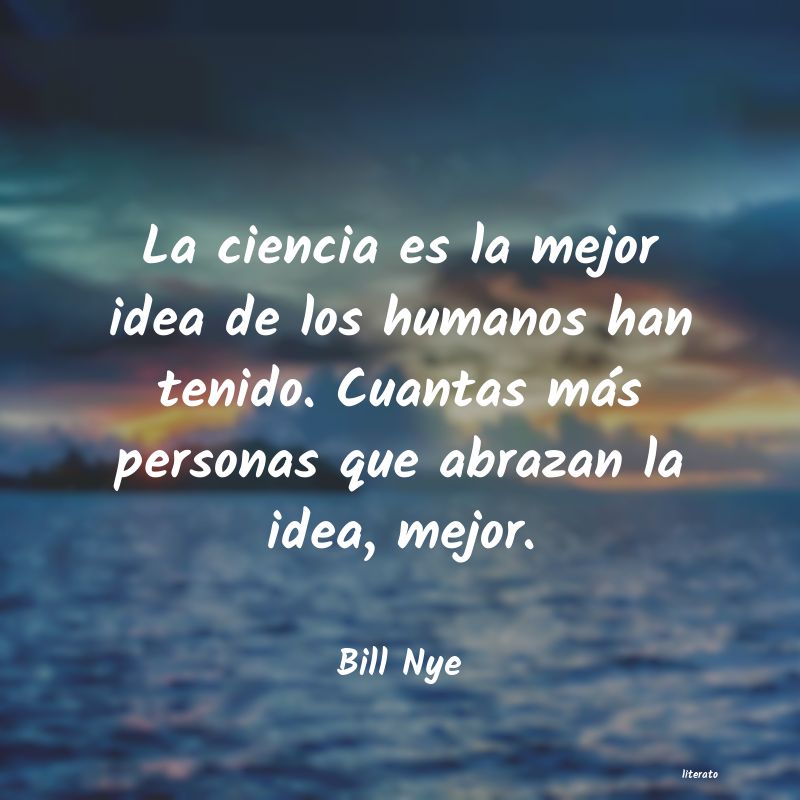 frases de Bill Nye