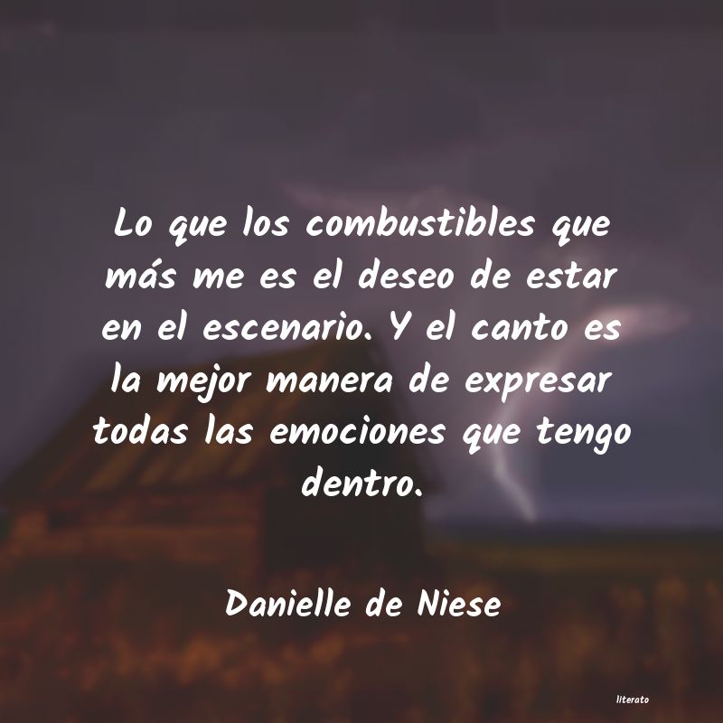 frases de Danielle de Niese